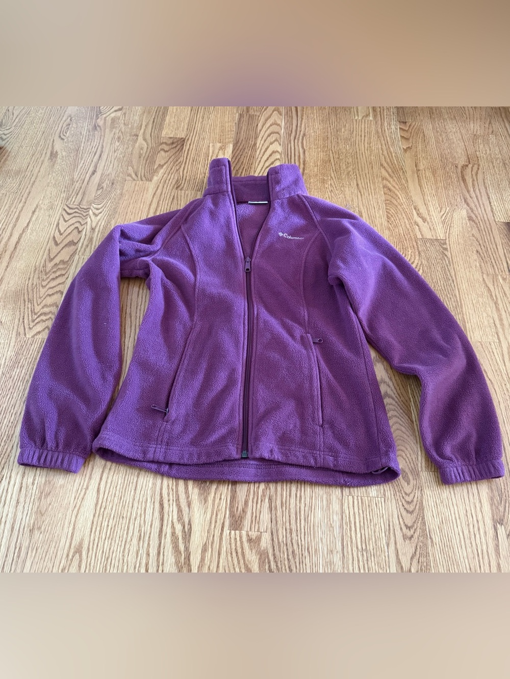 Columbia SportsWear Purple Fuzzy Jacket
